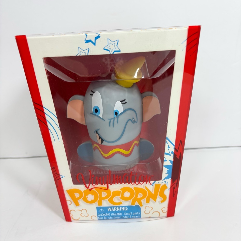 Disney Vinyl Collectible DUMBO THE FLYING ELEPHANT Figure‎ Vinylmation Popcorns